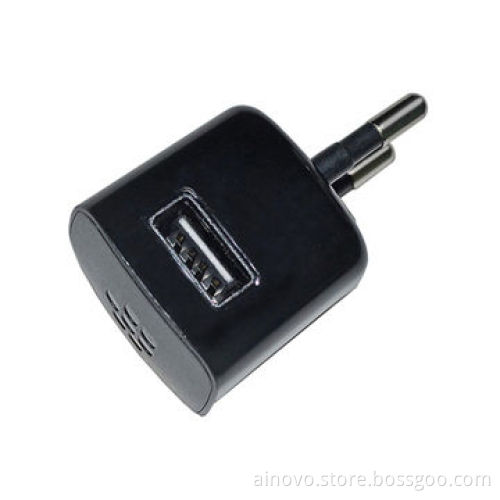 Mini Wall Charger for iPhone, 1 USB, Portable, 100V-240V AC, 5V DC/1A